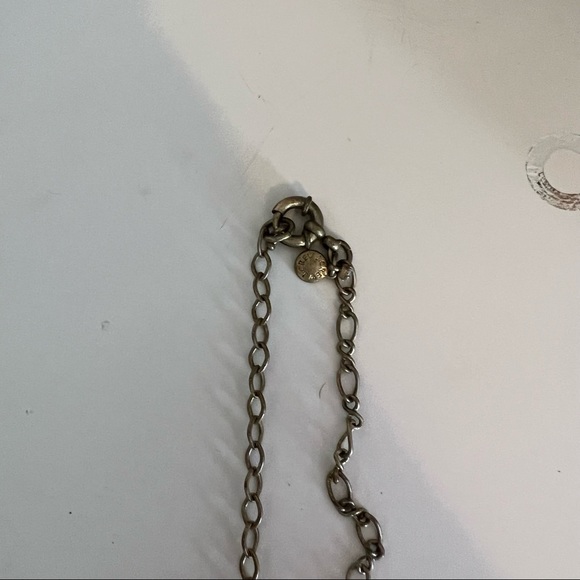 J Crew 💅 unique Brass Locket Long Necklace ✨ - Picture 7 of 7